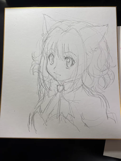 アップ系も描いてみよう 