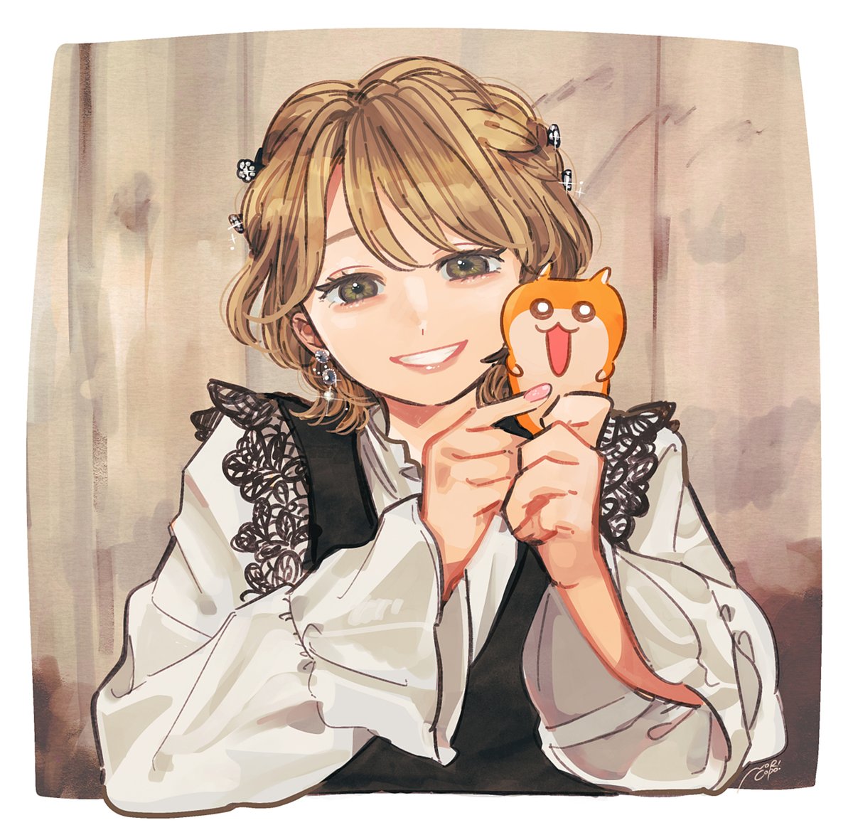 「」|NORICOPO🐹クソハムちゃんのイラスト