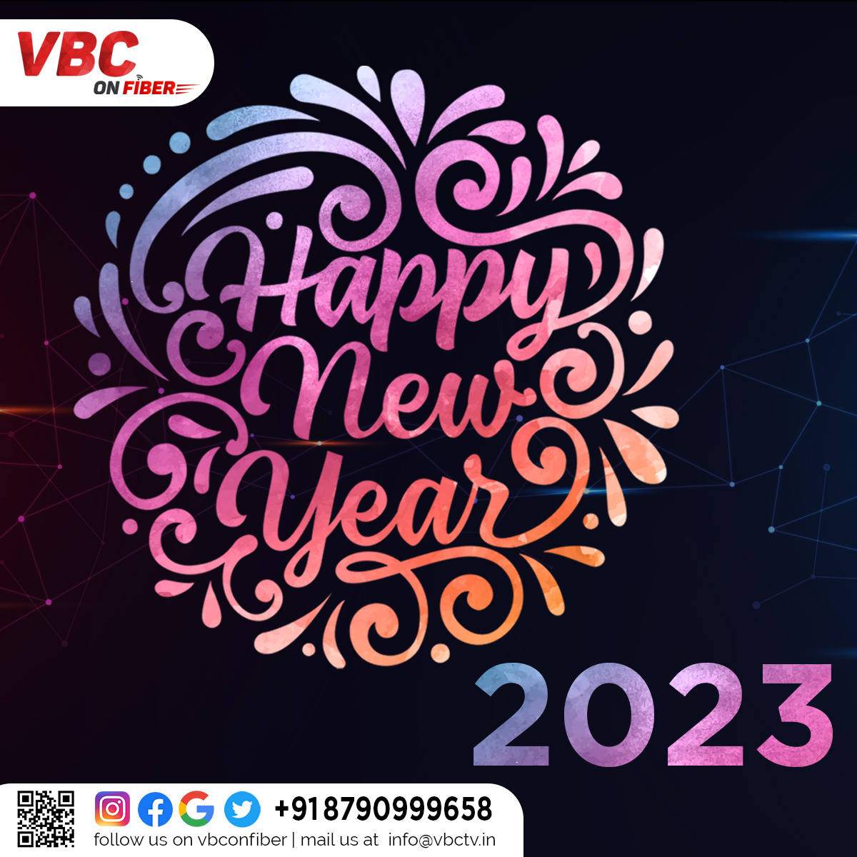 vbc_corporate's tweet image. Happy New Year 2023
#5G  #FibreBroadband  #gosuperfast #cloud #ethernet #digitaltransformationstrategy  #Satellites #visakhapatnamcityofdestiny  #Service  #citylife #destiny #beachlife  #VBC  #speeding #INTERNET  #tv #Data