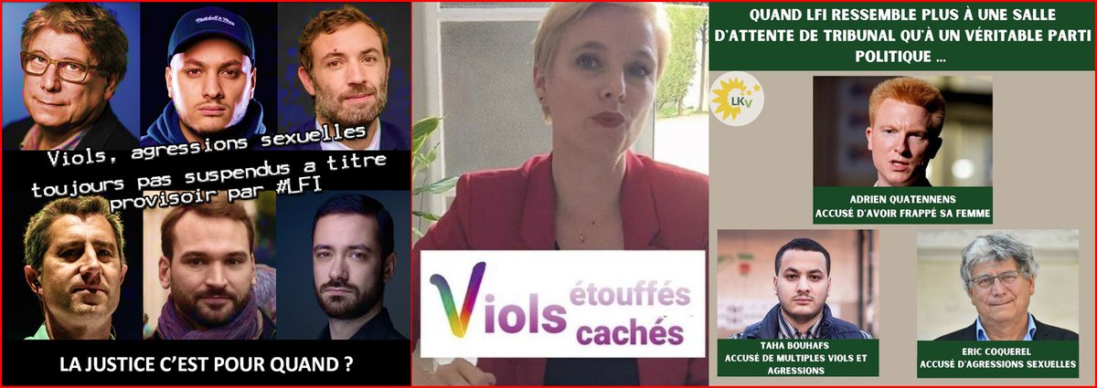 OFenghuang's tweet photo. Nous sommes le 28 décembre 2022 et toujours rien sur les agissements présumés de ces tristes individus ?
#balancetonporcLFI
@FranceInsoumise
@AssembleeNat
#CoquerelDémission
#autaindemission
#panotlahonte
#quatennensdemission
#LFIantisemite
#chikirougate https://t.co/MrfNKYnzDt