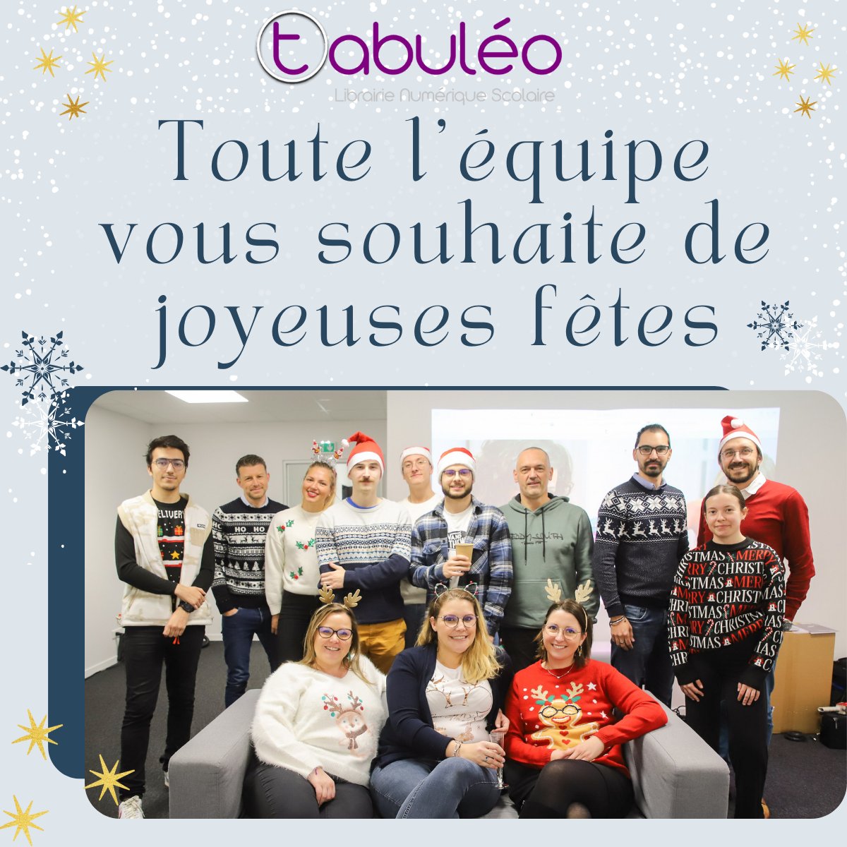 tabuleo_fr's tweet photo. 🤶🏼 Oh Oh Oh ! 🤶🏼

Toute l'équipe Tabuléo vous souhaite de très bonnes vacances et de belles fêtes de fin d'année. 🎄🎅🏼

À très vite ! https://t.co/rrYO0JPfVb