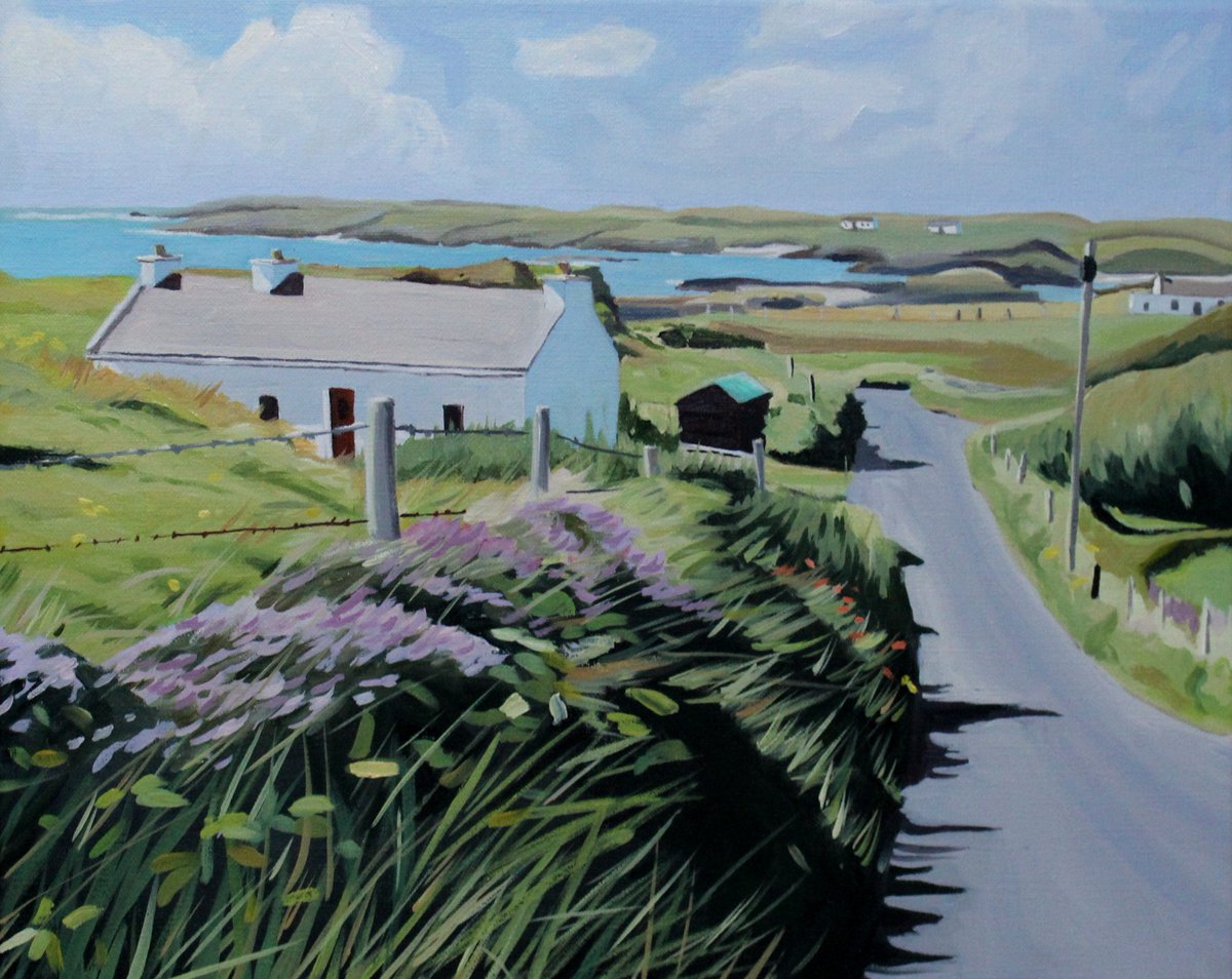 SwanseaArtist's tweet photo. As we approach the end of December,  here are some paintings I sold in the last few months of 2022. #donegal #tenby #threecliffsbay #gower #swansea #wales #greattor  #errigal  #rossbeg #Ireland #wildatlanticway https://t.co/x3LAHZ5ur8