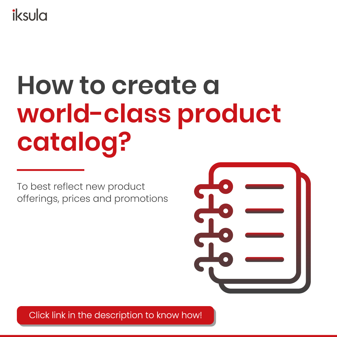 Consumers want to know exactly what to expect before making a purchase. A world-class product catalog hence becomes critical and can significantly improve outcomes and marketing &amp; customer acquisition spends.

Read the full article here: lnkd.in/dd8uHz5g