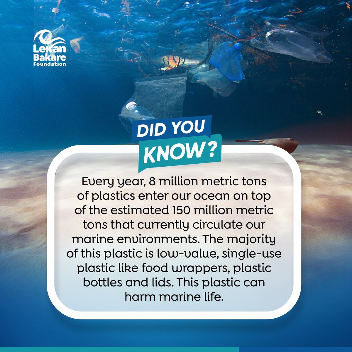 Plastic pollution can alter habitats and natural processes, reducing ecosystems'ability to adapt to climate change, directly affecting millions of people's livelihoods, food production capabilities and social well-being.
#SDG14 #ProtectTheBluePlanet #LifeBelowWater #MPAs