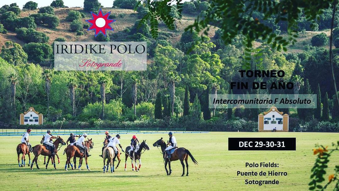 Santa María PoloClub (@santamariapoloc) on Twitter photo Hoy comienza el torneo Fin de Año que se disputará hasta el sábado 31 en las instalaciones de Puente de Hierro 🌉:
📆 Jueves 29 - desde las 15:00h
📆 Viernes 30 - desde las 15:00h
📆 Sábado 31 - desde las 11:30h
#Sotogrande #Iridikepolo <a href="/iridikepolo/">Iridike Polo</a> #SantaMaríaPoloClub #Polo Hoy comienza el torneo Fin de Año que se disputará hasta el sábado 31 en las instalaciones de Puente de Hierro 🌉:
📆 Jueves 29 - desde las 15:00h
📆 Viernes 30 - desde las 15:00h
📆 Sábado 31 - desde las 11:30h
#Sotogrande #Iridikepolo <a href="/iridikepolo/">Iridike Polo</a> #SantaMaríaPoloClub #Polo