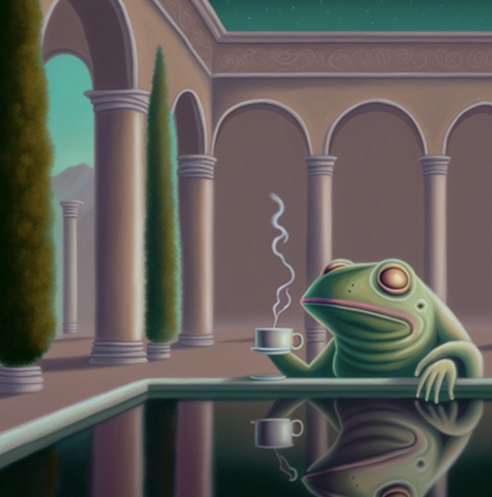 Movieart3's tweet photo. GM! 🐸☕ https://t.co/mSibZEMShC