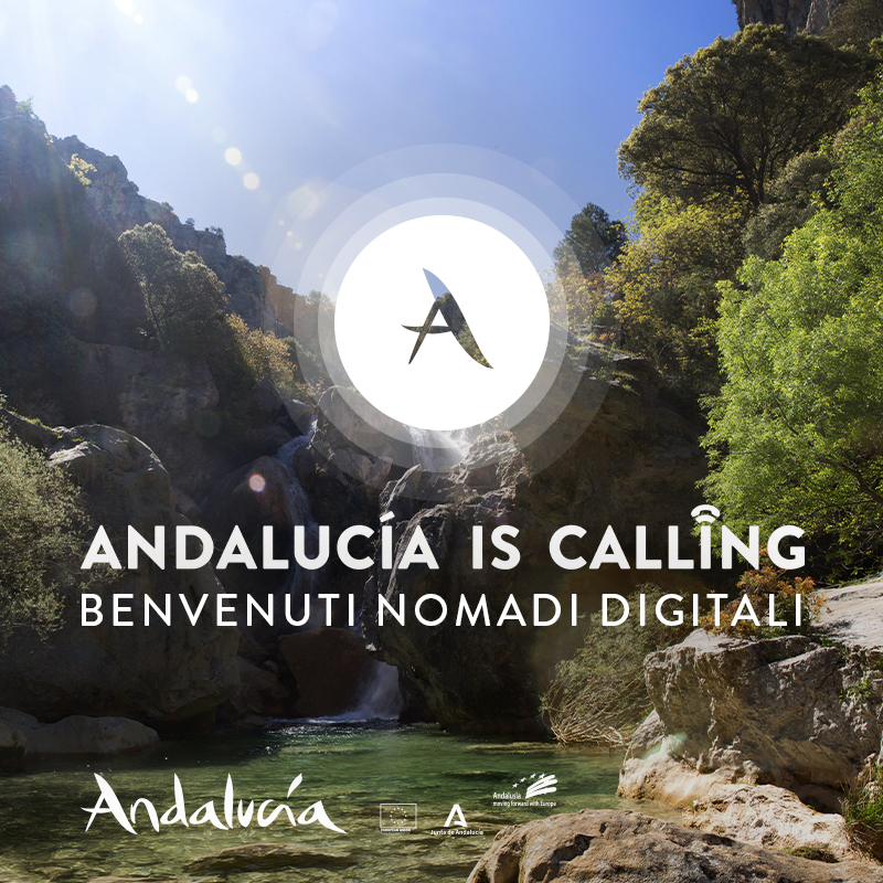 viveandalucia's tweet photo. Questo inverno fuggi dal freddo nella regione con la maggior parte di ore di sole di tutta Europa. Ricarica la tua energia e goditi il miglior posto per lavorare da remoto.