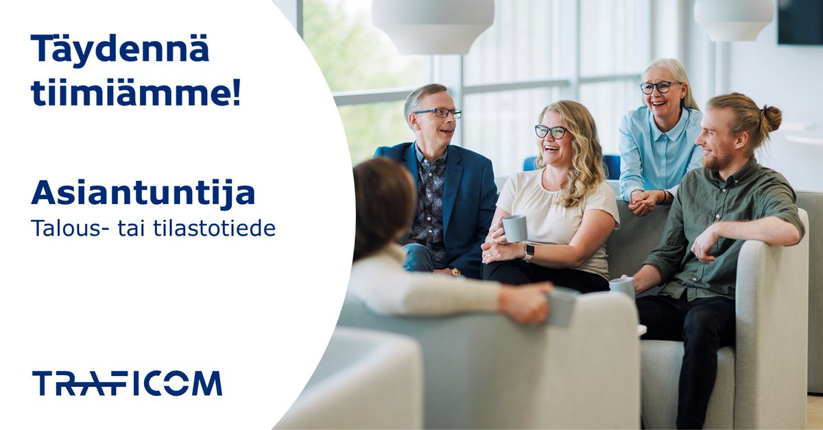 Onko sinulla osaamista liikenteen ja siihen liittyvien taloudellisten ja teknologisten ilmiöiden vuorovaikutusten jäsentämiseen ja ymmärtämiseen?

Haemme asiantuntijaa valtakunnallisen liikenne-ennustemallin rakentamis- ja kehittämistehtäviin. 

valtiolle.fi/fi-FI/ilmoitus…

#rekry