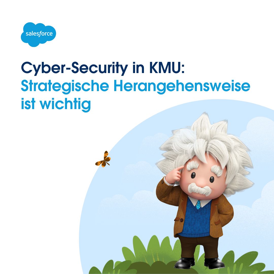 Erfahrt mehr über Cyberbedrohungen und was ihr als KMU dagegen tun können. Vorsorge ist besser als Nachsorge.

👉 Stay safe: salesforce.com/de/blog/2022/1…

#SalesforceKMU #Cybersecurity