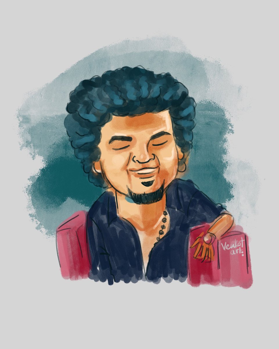 venkat_logan's tweet photo. Guess the gangster 🔥🔥🔥
.
.
#VarisuvsThunivu #art #artvsartist2022 #artistsontwitter #artist https://t.co/Fjgu0thqvs
