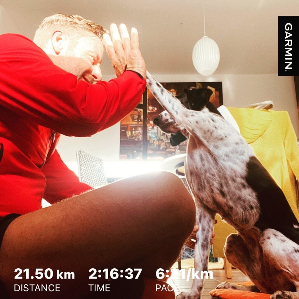 Stephan π¨βπΎπββοΈπ³οΈβπ (@hellost3phan) on Twitter photo So, I actually managed to get in a(n unofficial) half-marathon in 2023 - together with my fab running buddy π. Next one: Seville with <a href="/sesu_seth/">@sethsesu.bsky.social</a> in January πππ
.
..
.
#gayrunner #gaysandtheirdogs So, I actually managed to get in a(n unofficial) half-marathon in 2023 - together with my fab running buddy π. Next one: Seville with <a href="/sesu_seth/">@sethsesu.bsky.social</a> in January πππ
.
..
.
#gayrunner #gaysandtheirdogs