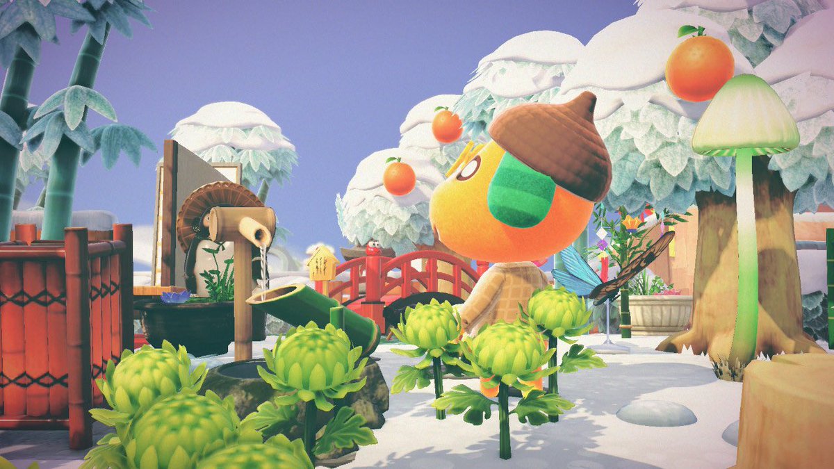 ac_sunsetland's tweet photo. 年末だねぇ、
#あつまれどうぶつの森
#あつ森たそがれ島
#たそがれロビン
#acnhbiskit
#あつ森ロビン https://t.co/TQUFRmFBKg
