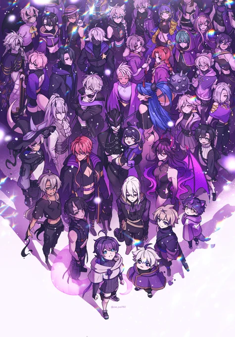Happy 3 year anniversary!  ⁿᵒᵗ ˡᵃᵗᵉ Guildies stop being hot and sexy I can't draw all of you 