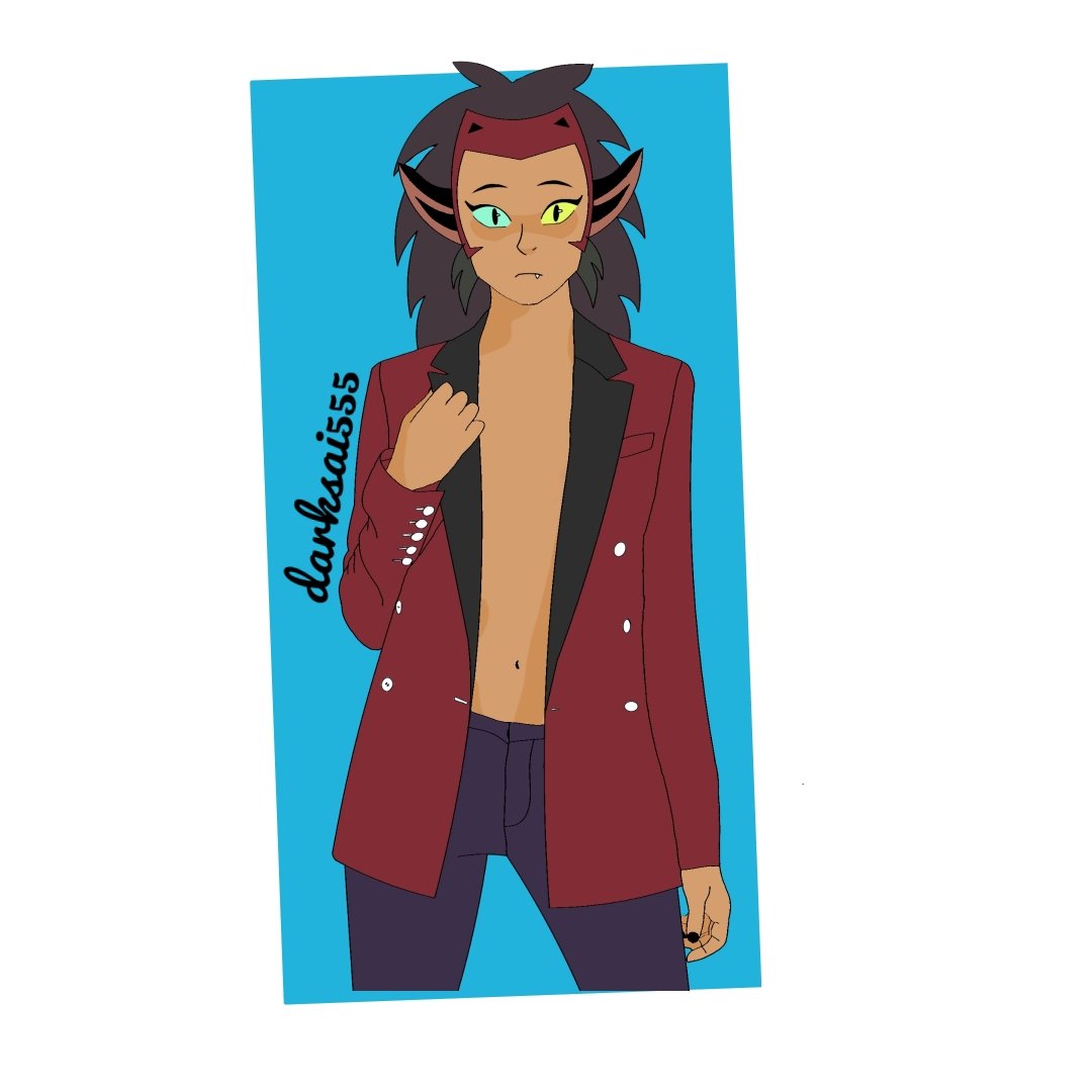 darksai555's tweet photo. Catra in suits 
#shera #catdora #catra #adora https://t.co/66koP9EWq9