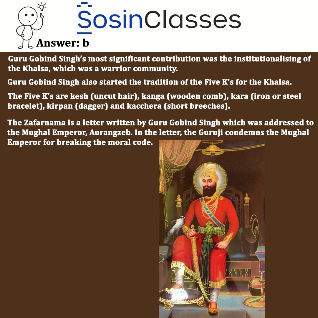 SosinIASAcademy's tweet photo. Swipe right 👉 for the Answer and explanation
For daily GS practice questions, do follow @Sosinclasses

#IASCoaching #IAS #UPSC #IASMotivation #IASAspirant #IASPreparation #UPSCIAS #IASAcademy #UPSCGuide #UPSCExam #IASAcademyinHyderabad #UPSCOnline  #CurrentAffairs #SosinClasses https://t.co/bo88wKVCCd