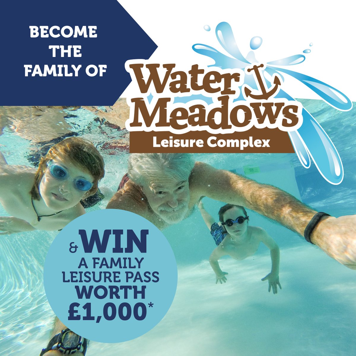 Mansfield_LC's tweet photo. We’re looking for a local #Mansfield family to become the 'The Water Meadows Family of 2023'. You'll help promote the refurbished Centre if you win - with a FREE Leisure Pass worth over £1000! Full details on our website, or Facebook page /watermeadows. https://t.co/tBkFJSjkIc