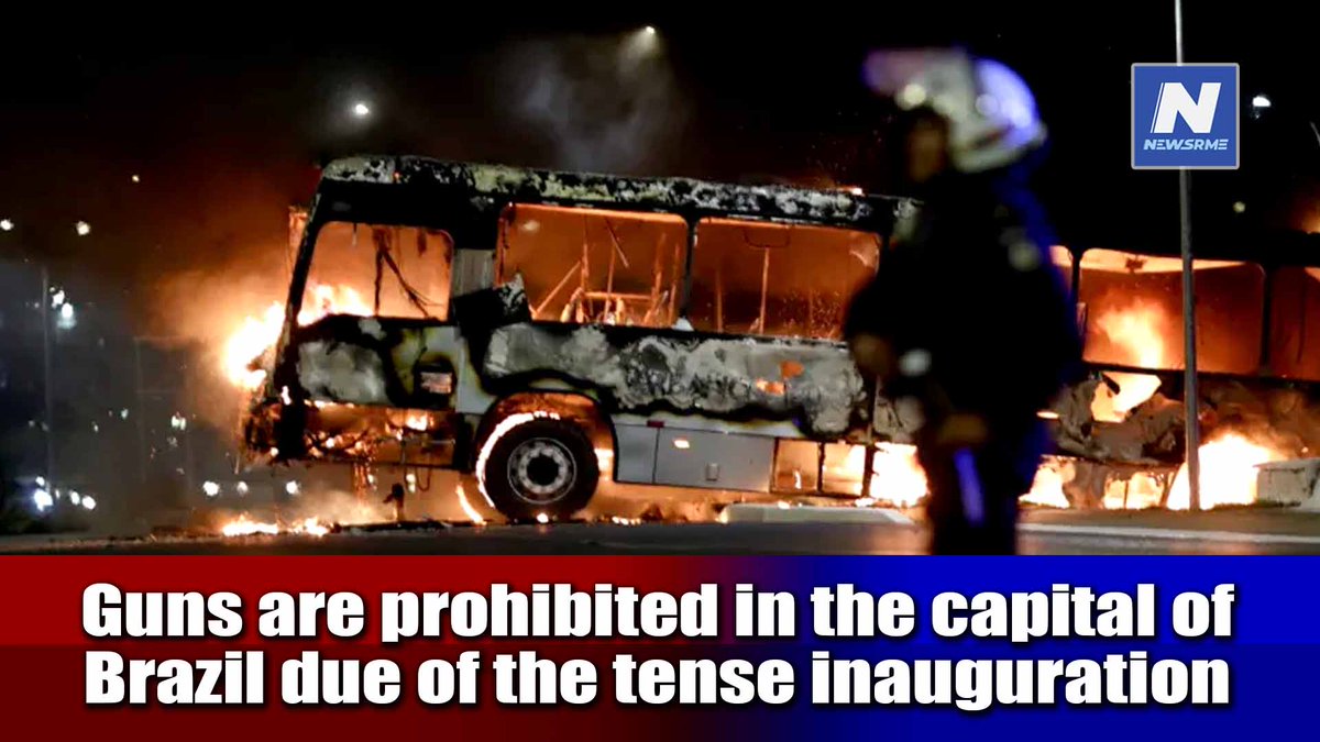Guns are prohibited in the capital of Brazil due of the tense inauguration.

The federal district, which includes the area where the capital of Brasilia is situated, has been declared by the Brazilian Supreme Court to be a no-go zone for registered gun owners until President.