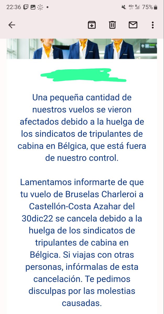 PauViedma's tweet photo. Perdimos todo un día de vacaciones 
🔴 Una noche en Gante (-150€) 
🔴 Un día de alquiler de coche (-45€) https://t.co/BaNlKjbT9z