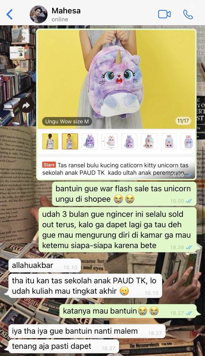 namericoffee_'s tweet photo. #MahesAtha edisi tas unicorn https://t.co/yd2ml9Di1D