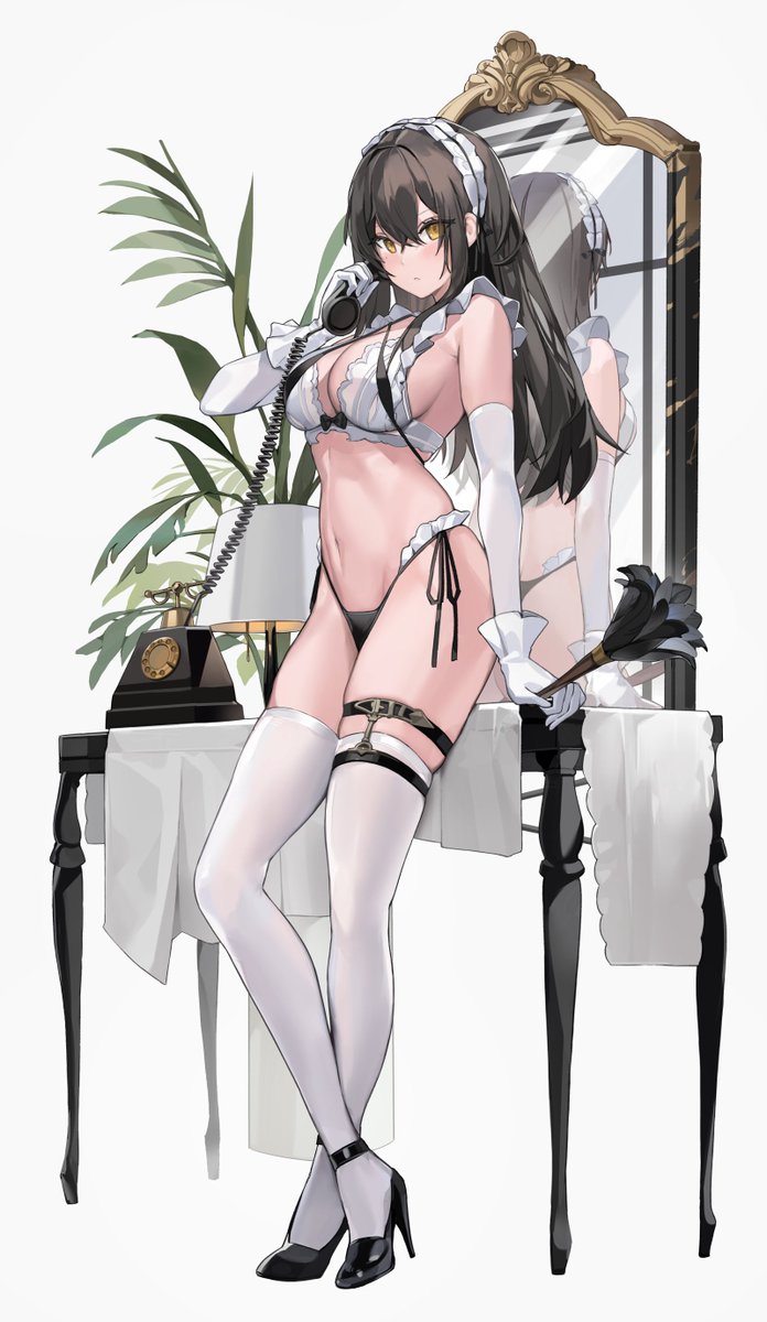 圖 讓人想懺悔的肥嫩奶子與吊帶襪肉肉蜜大腿