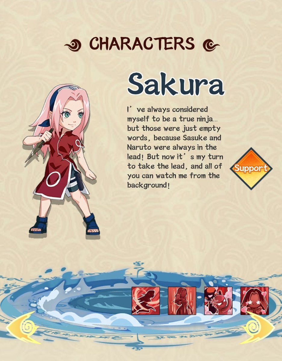 AcervoSakura's tweet photo. Sakura's character design for the new Naruto Epic Games coming out in January 2023! https://t.co/5MP6mACcJ5