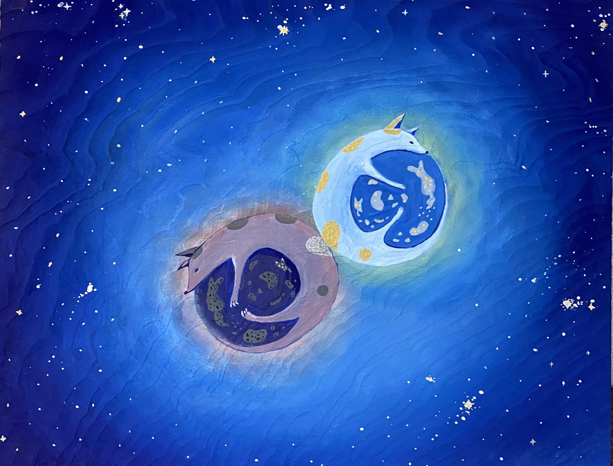 油絵（画家のひとみさんが描いた物）