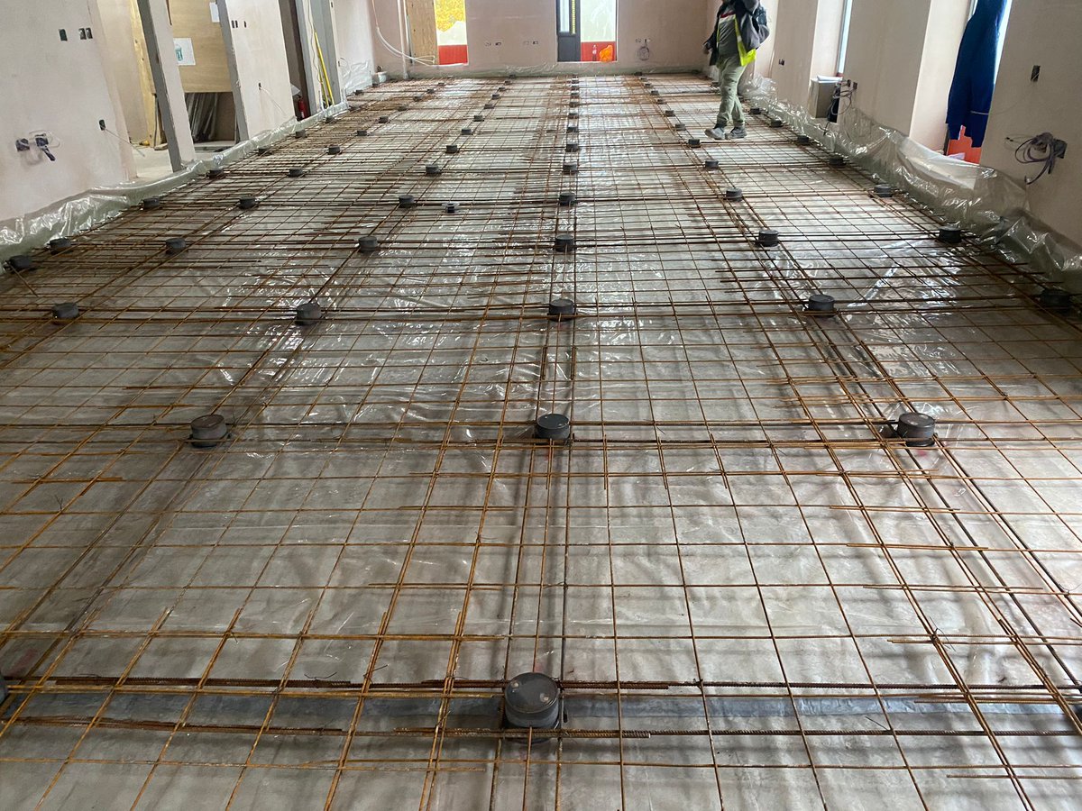 MasonUKLtd's tweet photo. Check out these photos from a recent project at the @ROHNHSFT!

This 80mm floating floor is going to be used for movement-based treatment as part of the hospital’s physiotherapy department. 

Read other success stories here: https://t.co/BjhDxv2IZe

#FloatingFloor #Acoustics https://t.co/X1ZVyTZiz9