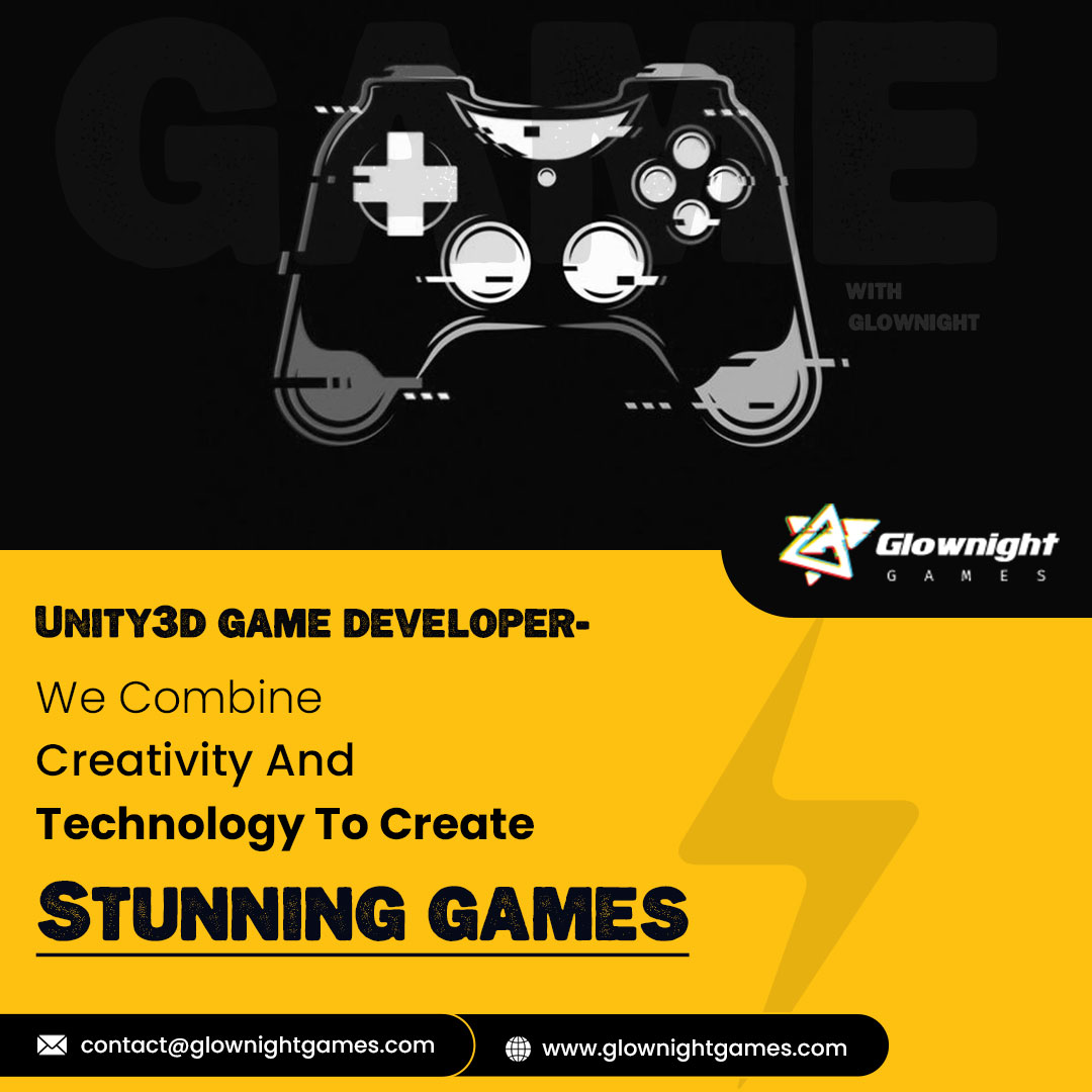 GlowNightGames's tweet image. Unity 3D Game Developers: We Combine Creativity and Technology to create stunning games
Connect with us for more details - glownightgames.com/contact
#glownightgames #unitygames2022 #Unity3dgamedeveloper #gameidea #Unitydevelopmentservice #mobilegames #Knightcoders #shivtechnolabs
