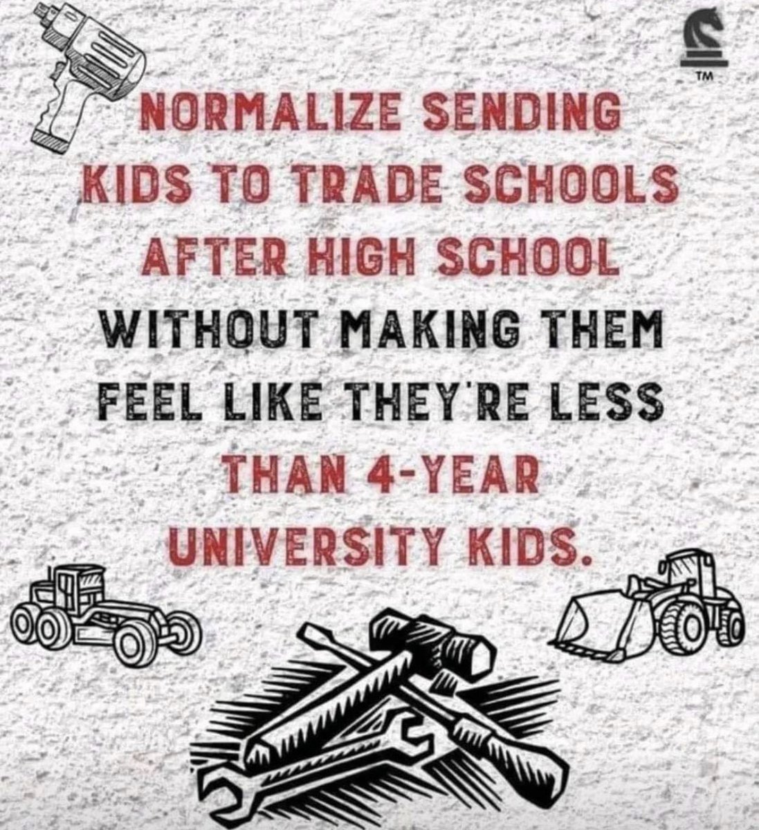 GiftedTawk's tweet image. Trade schools are the real MVPs. Not only do they offer specialized training in high-demand fields, but they also have higher job placement rates and the potential for good salaries. Plus, they&apos;re more affordable and can get you into the workforce faster. Thoughts?