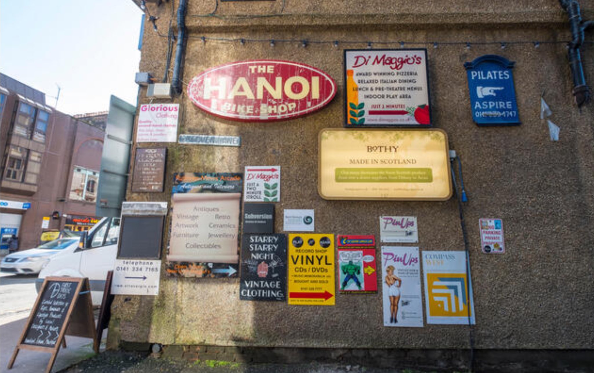 Ruthven Lane Shops, Glasgow West End (ruthvenlane) / Twitter