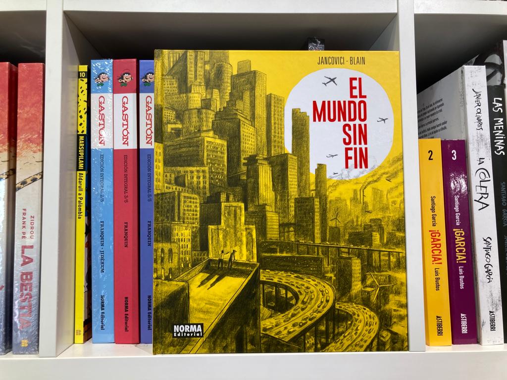 No está mal ir terminando el año llamando la atención sobre la crisis energética y el #CambioClimático. "El mundo sin fin, uno de nuestros #Cómics favoritos del mes que nos ayuda a entender muchas cosas bit.ly/3YNS33w

#LasLibreríasRecomiendan #LibrosRecomendados