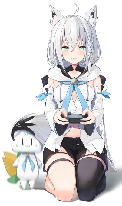 60日目。白上フブキ様。#100日チャレンジ #絵フブキ 