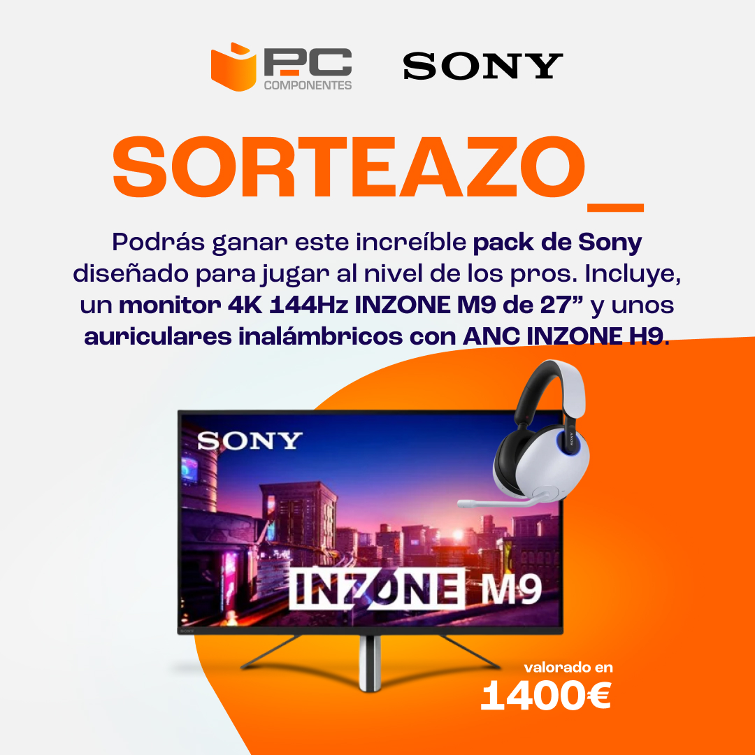 ⚠️¡SORTEAZO ÚLTIMA OPORTUNIDAD!⚠️

😍¡Gana este tremendo pack de <a href="/SonyEspana/">Sony España</a> valorado en 1400€! ¡Así de FÁCIL!

1⃣ RT🔃 y sigue a <a href="/pccomponentes/">PcComponentes</a>
2⃣ Comenta con #PcComponentesSonyModoPro diciendo para qué lo quieres
3⃣ Confirma participación AQUÍ 👉 pccom.co/3h1gVnz