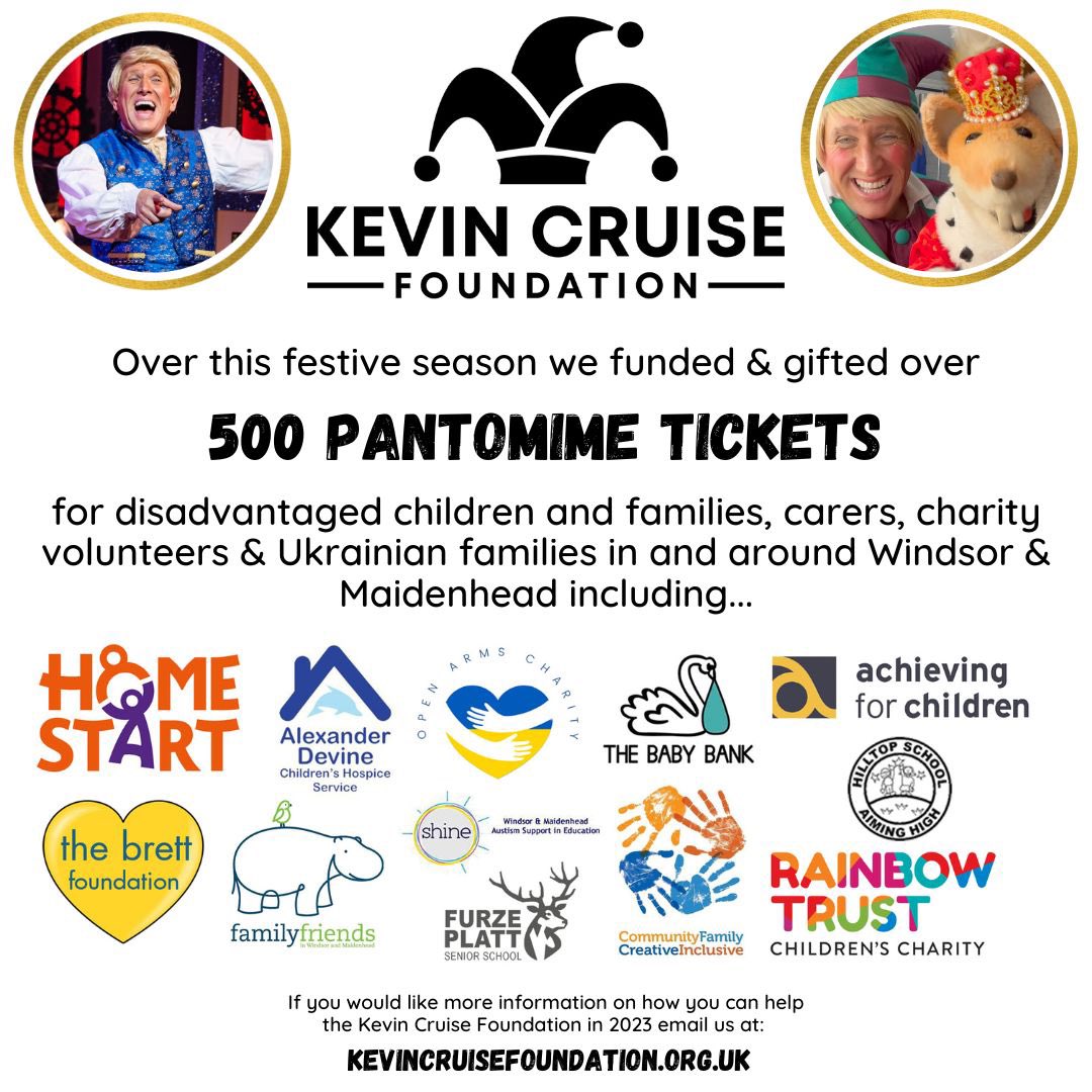 Kevin Cruise Foundation tweet media