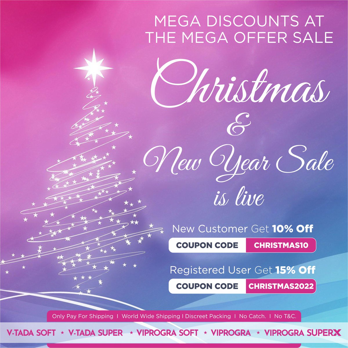 Hurry!  2 days remaining for sale.

#onlineEDproduct  #EDmedication #sildenafiltablet #viagratablet #cialistablet