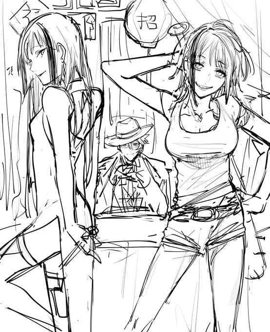 wip
中華街でビジネスしてる世界線の🐚

私は🐬ちゃんにチャイナ服でハニトラしてほしいし🦈ちゃんに金属バットで雑魚の後始末してほしい……🐙は男 