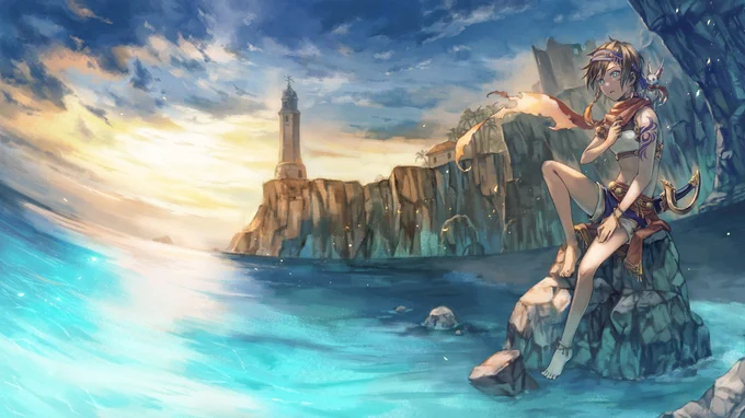 『Guild Saga Tales of Respite』のスタート画面イラスト並びにロゴを担当させていただきました。よろしくお願いいたします 