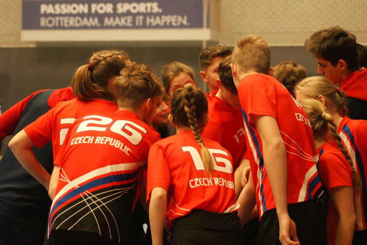Congratulations to the U17 Czech national #korfball squad for winning gold🥇 at the U17 Talent Challenge tournament played during the #KC2022 in Rotterdam. #TheFutureOfKorfball #KorfballDevelopment

📷 instagram.com/korfbalcz

More info, updates &amp; tickets: korfbal.nl/korfbalchallen…