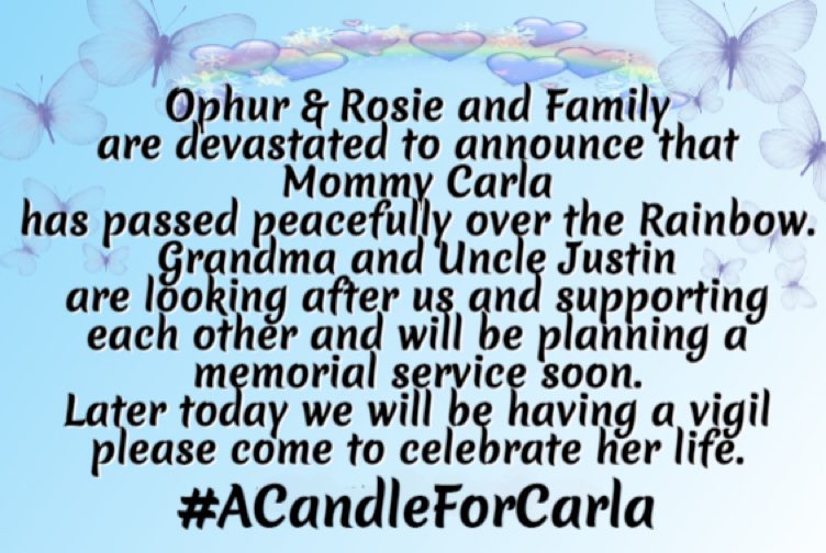 #ACandleForCarla