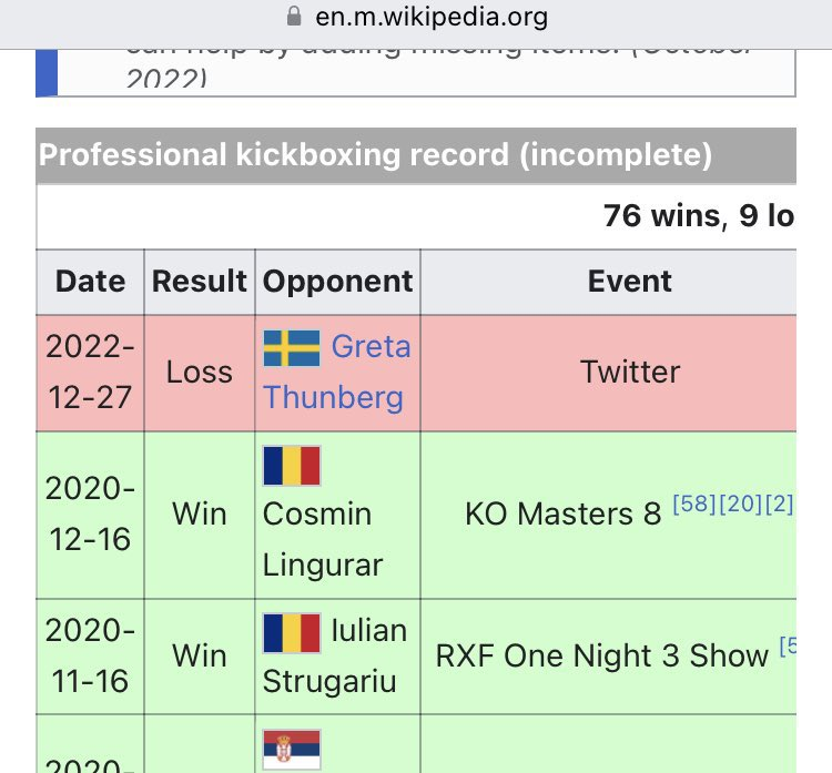 <a href="/Cobratate/">Andrew Tate</a> <a href="/GretaThunberg/">Greta Thunberg</a> Buddy, that wasn't good enough. You lost.