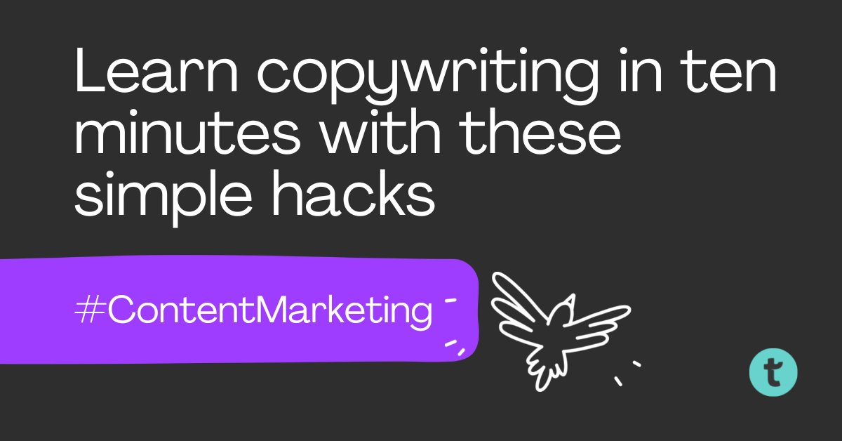 Copywriting takes years to master – but tweaking it around to increase your conversion rate only takes a few minutes.

We rounded up the five most effective, simple and proven #copywriting hacks for business owners.

topflightagency.com/learn-copywrit…

#copywritingtips #contentmarketing