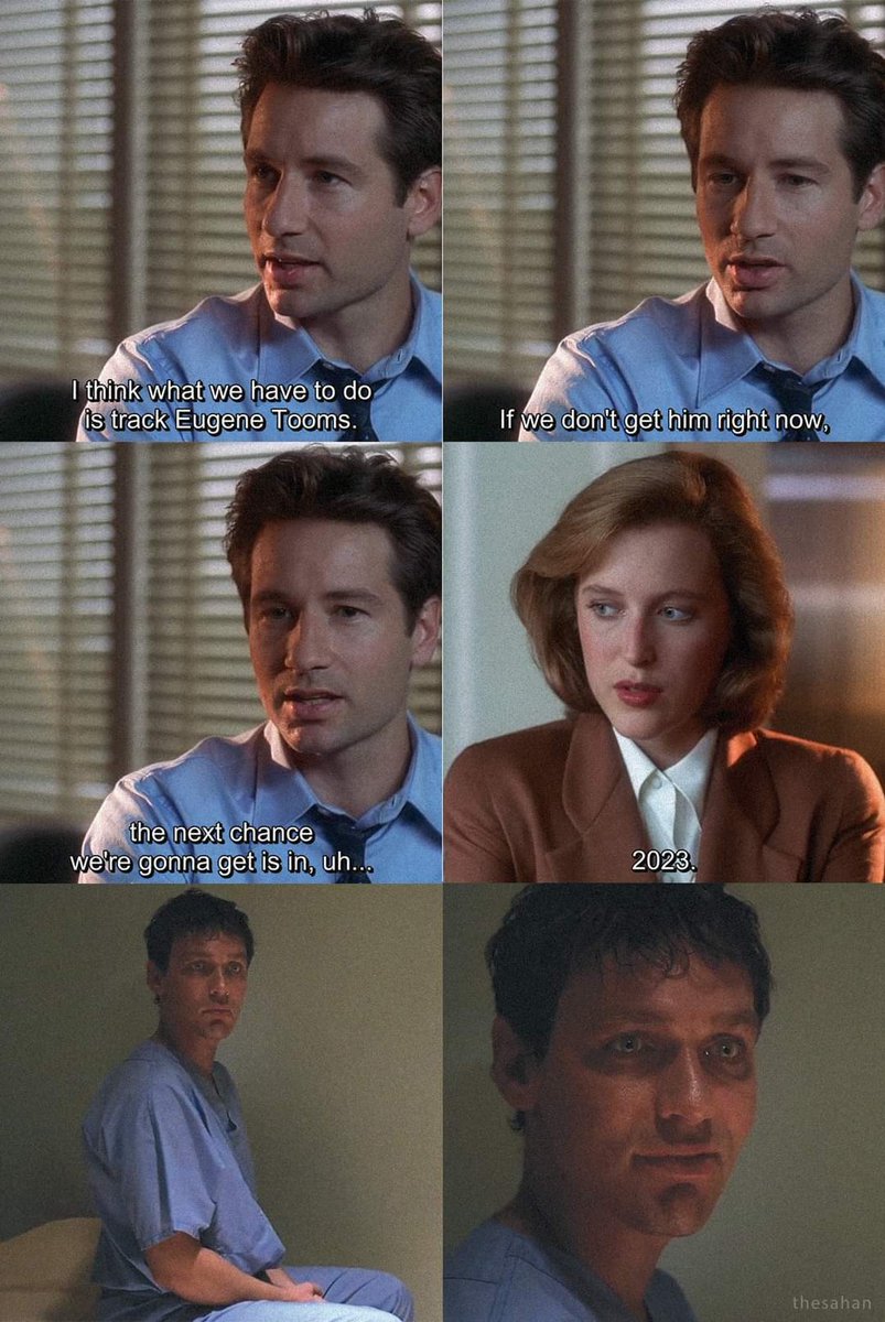 fabilmartins's tweet photo. #TheXFiles #HappyNewYear2023 
#ChrisCarter #GillianAnderson #DavidDuchovny https://t.co/M7WlRwP6oK