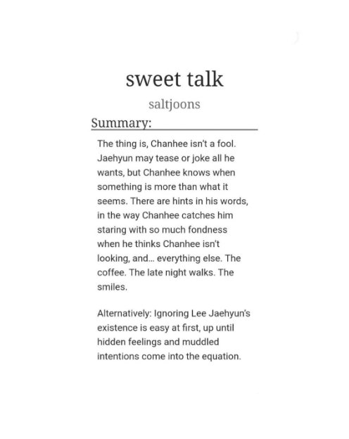 jumilcobs's tweet photo. sweet talk

💫 written for round 2 of @tbz_secretsanta
💫 milnyu
💫 teen, 12.5k
💫 radio au, denial of feelings, slight misunderstandings

https://t.co/tTyEF5hvwz https://t.co/6wTFBYRbLK