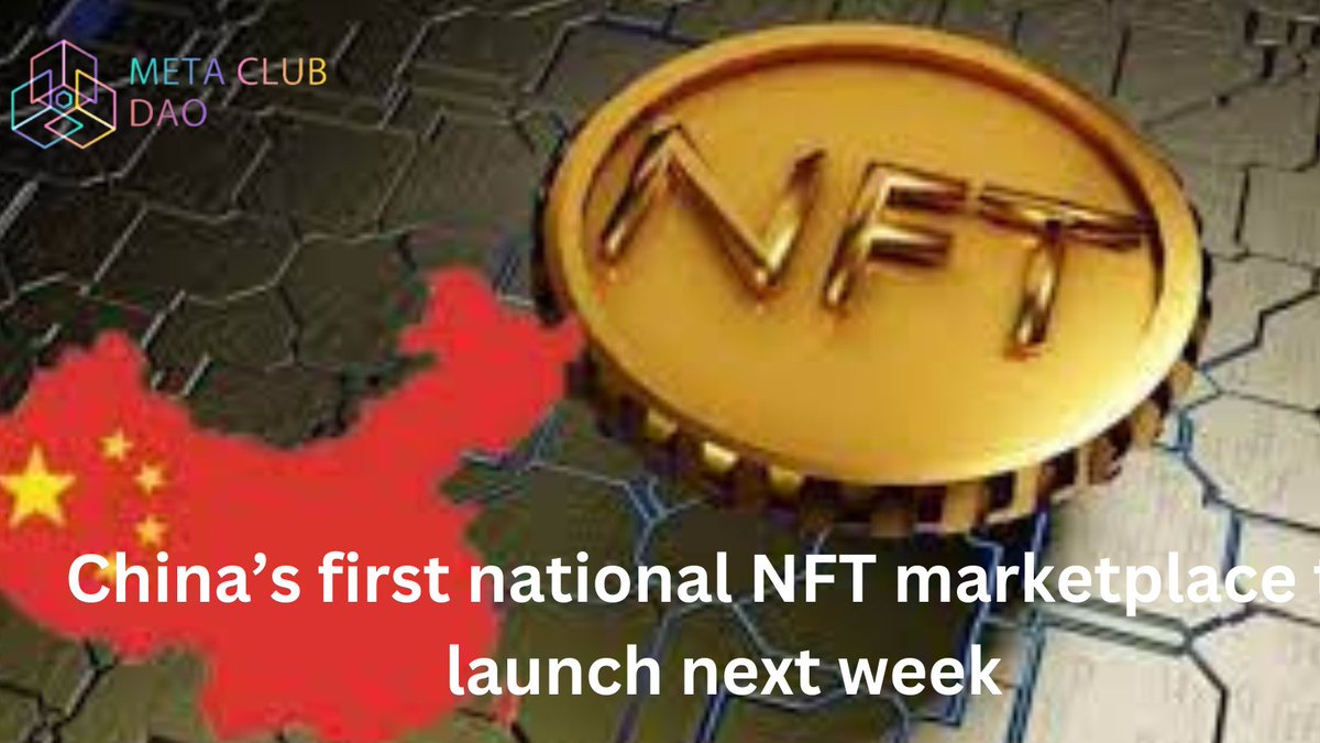 MetaClub_Dao's tweet photo. The regulated National owned Chinese secondary  NFT marketplace  for Art Exhibitions and more   🇨🇳🇨🇳

Report:https://t.co/idlOYCxM8D
#NFT #NFTCommunity #Web3Games #metaverse #metaclubdao https://t.co/u3LzOInVF9
