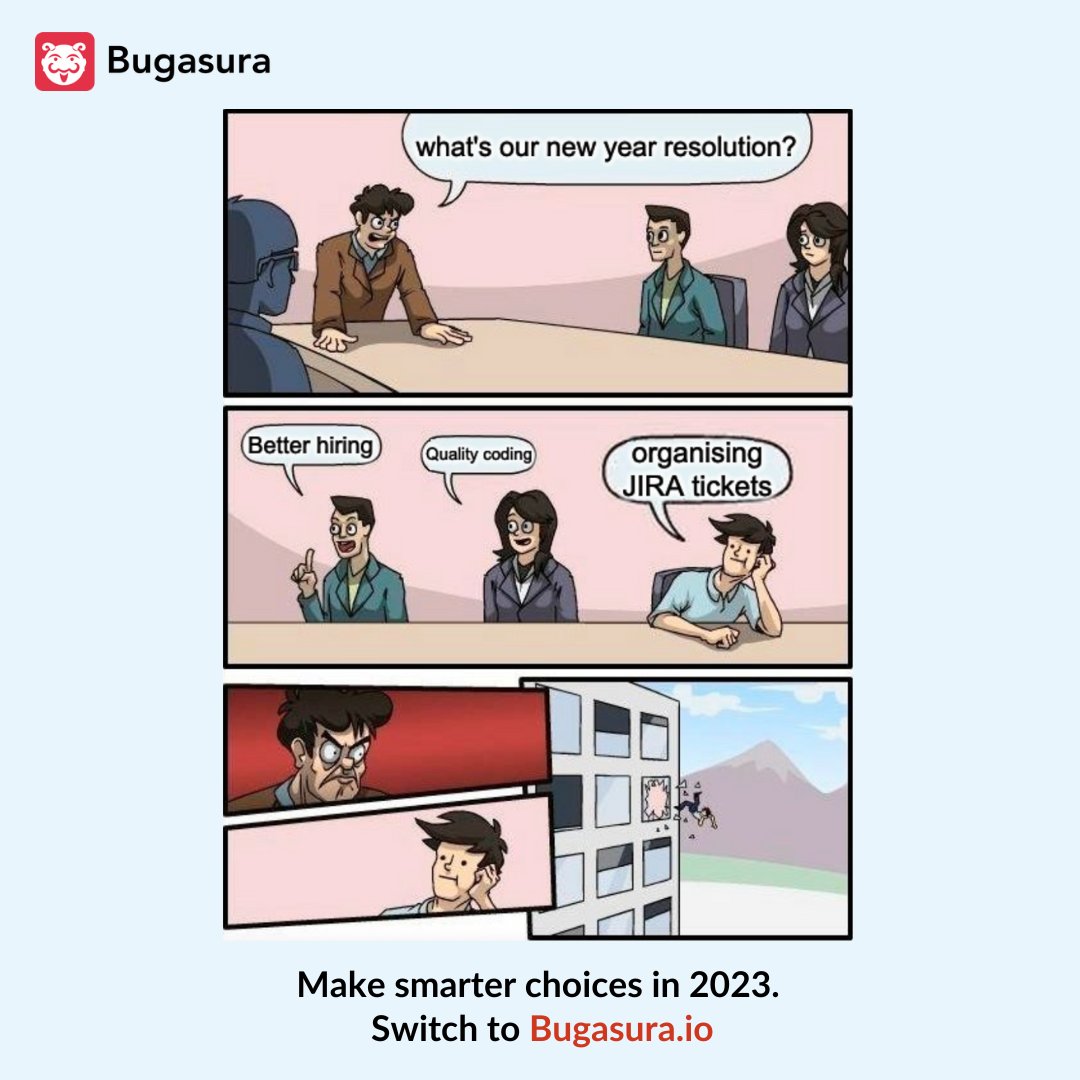 bugasura's tweet photo. Don't know what to tell your boss? Just introduce us ๐ช
With Bugasura, you can:
๐ฐ Build for customers
๐ฐ Deliver quality code
๐ฐ Foster collaborative culture
๐ฐ Get projects done faster
๐ฐ Make more money!
Get started for FREE here: https://t.co/B0XxrPrOSB
#closebugsfaster https://t.co/5QvEsPIE6n