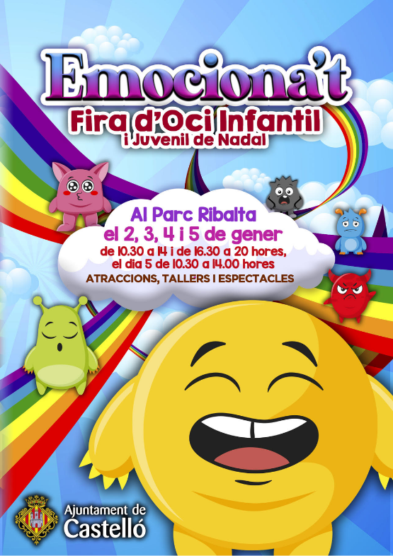 «Emociónate!, Feria de Ocio Infantil y Juvenil de Castelló 2023 dlvr.it/Sg5Zdg vía <a href="/VenACastellon/">Castellón Turismo</a> ✔