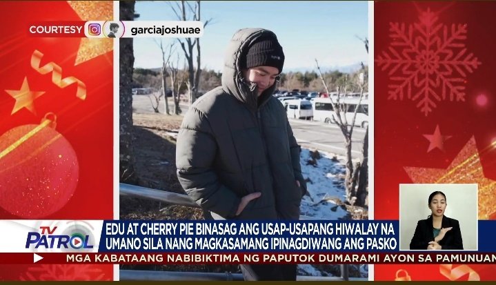 TeamJoshuaHK's tweet photo. ang bilis nasa TV patrol na agad yong post mo @iamjoshuagarcia 😁😅 https://t.co/X3RnaEEeYQ