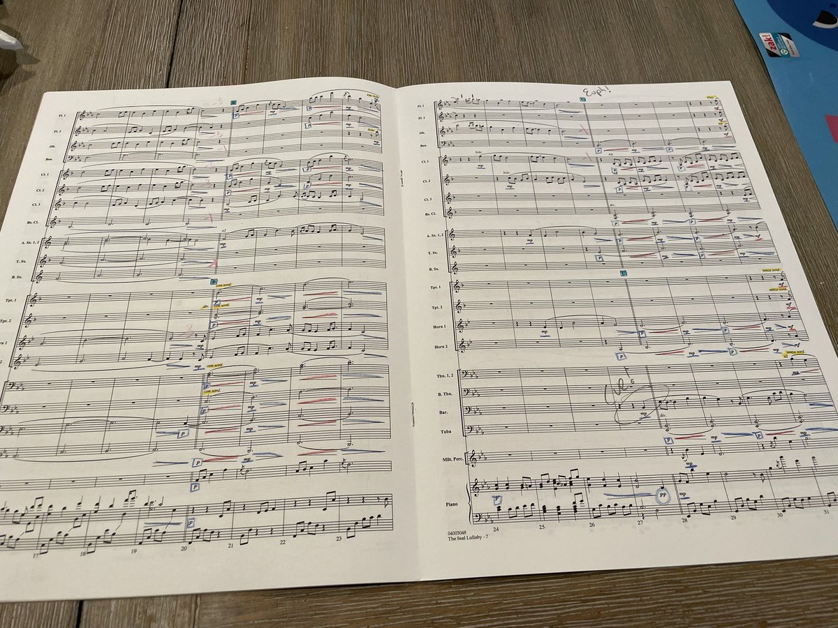 MarlboroBands's tweet photo. Back at it again this morning! #scorestudy https://t.co/hKsE3nAytv