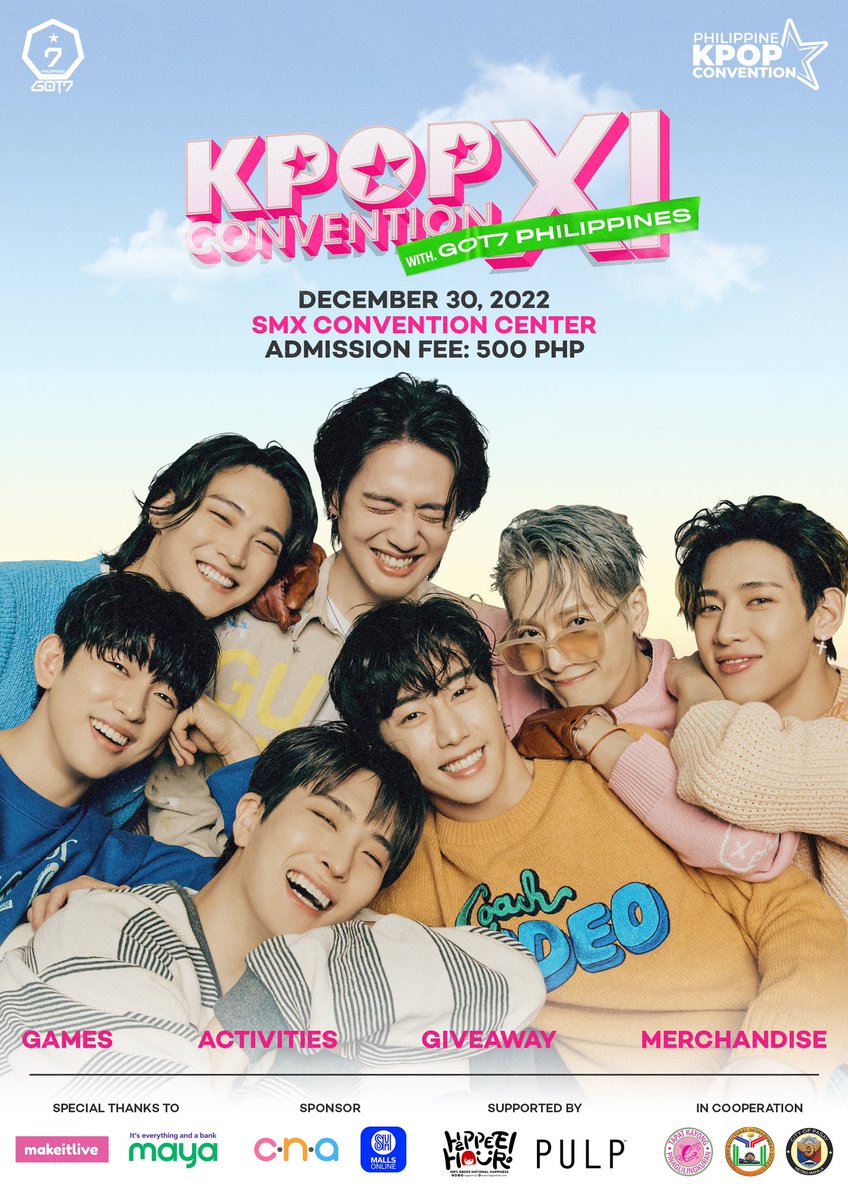 Ahgases! 💚

Make sure to visit our booth to play games and get freebies! There will also be a lot of merchandise you can purchase, and watch out for our giveaway!

Tickets are now available via SM Tickets outlets nationwide and smtickets.com.

#KPOPCON11