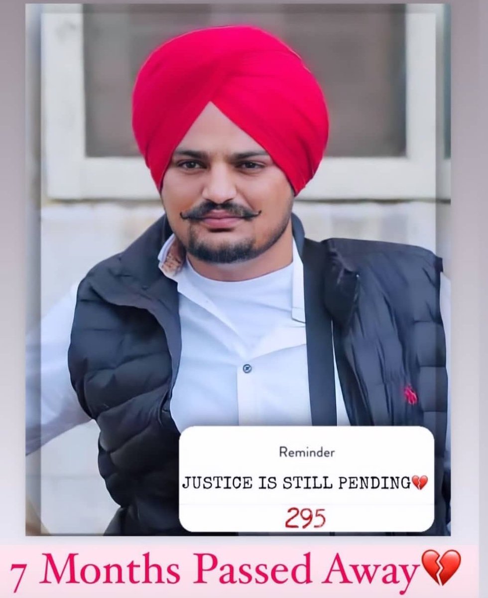 adityachopra34's tweet photo. #7Months_of_Injustice 
#JusticeForSidhuMooseWala 
Saade Sidhu Veera Nu Insaaf Diva Kr Rahanvenge Eh Sarkaar Kolo Tussi Jo Vi Kare Oo Thik Nii Aa Tussi Sidhe Apne Kaam Karo Tae Insaaf Devo Sidhu Veera Nu @PunjabGovtIndia https://t.co/svOdO3mFrw
